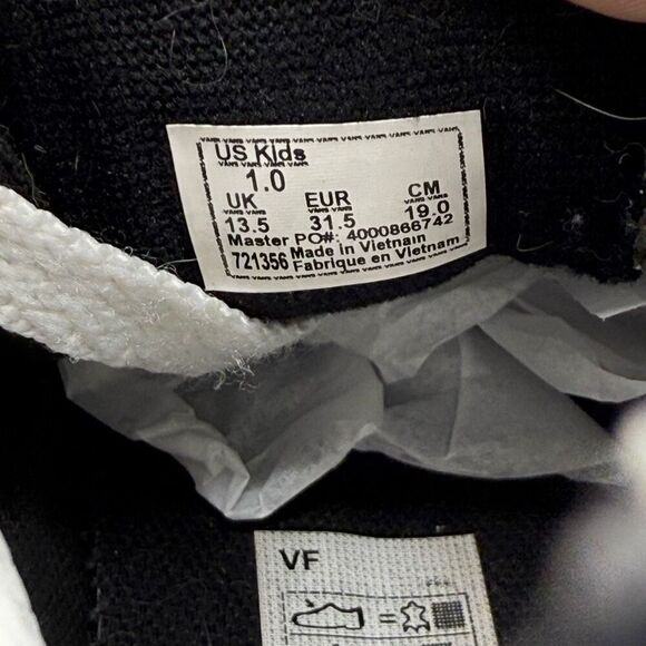 Vans SK8-HI Back Zip Suede Dinosaur print Sneakers - Kids US 1 - Picture 9 of 10